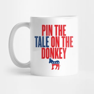 Pin the Tale on the Donkey Mug